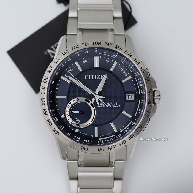 Citizen Satellite Wave CC3001 51L CC3000 89L GPS F150 Watch.ru