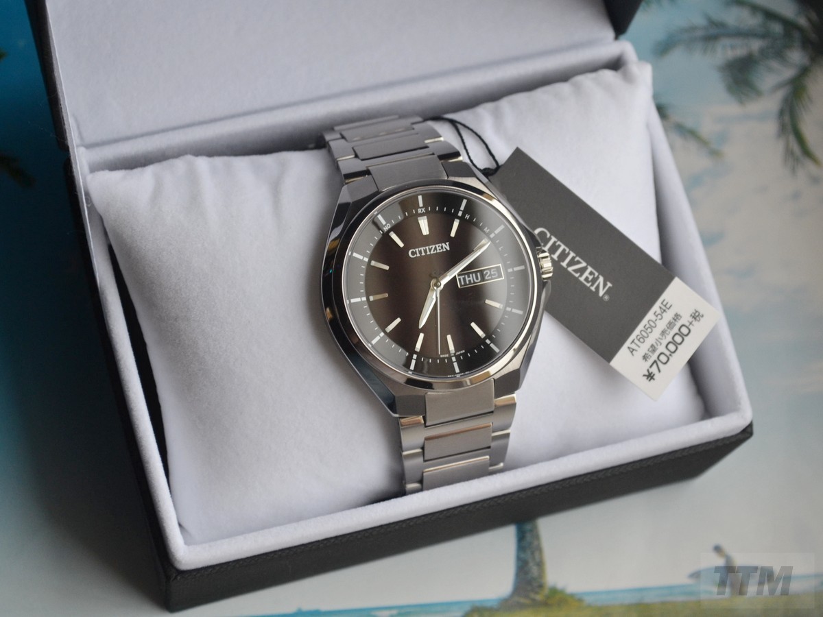 CITIZEN ATTESA AT6050 54E Day Date Watch.ru