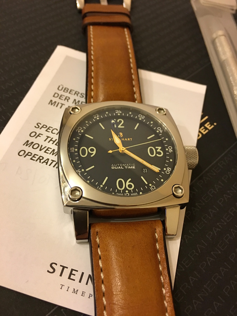 Steinhart Aviation Dual Time Premium Watch.ru
