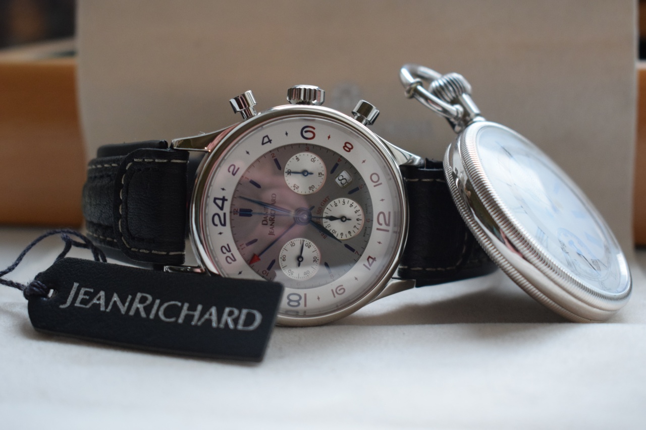 JeanRichard Bressel Chronograph GMT 300 Watch.ru