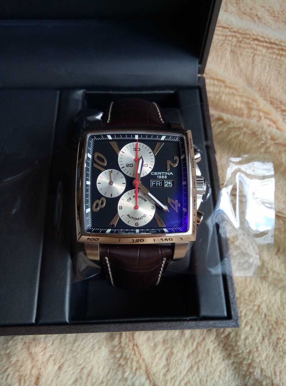 CERTINA DS PODIUM SQUARE VALJOUX 7750 4 Watch.ru