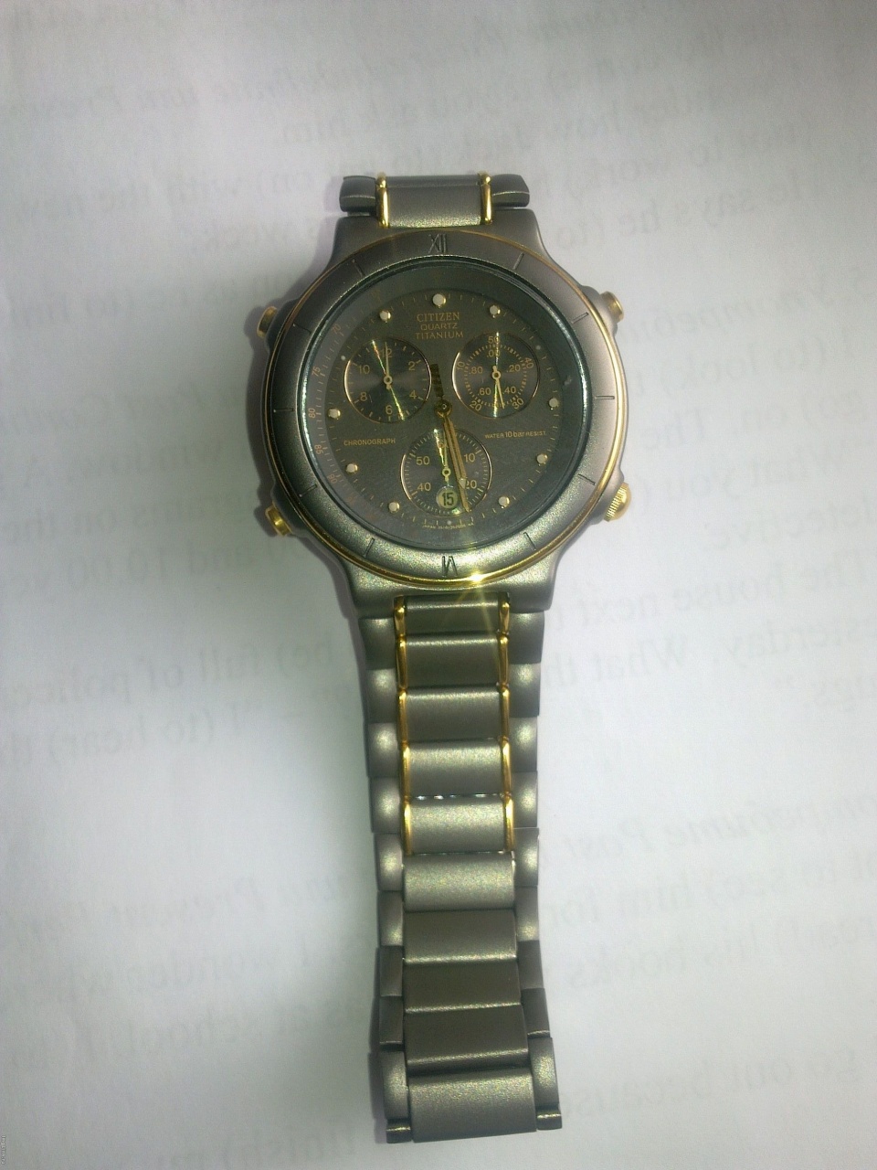 Citizen Titanium Watch.ru