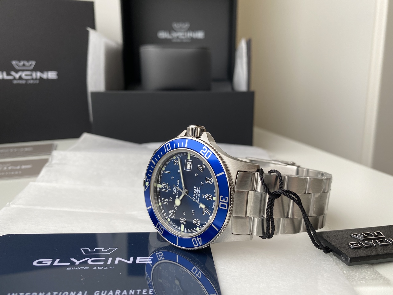 Glycine Combat Sub GL0077 42mm 200m HydroConquest Watch.ru